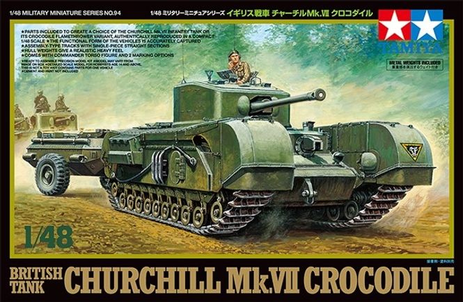 Hovedbilde Tamiya 1:48 - British Tank Churchill Mk.VII ...