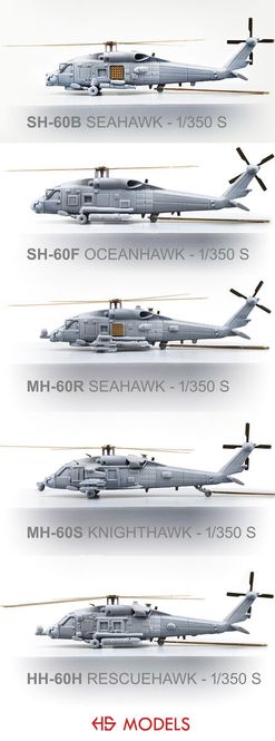 Hovedbilde HS Models 1:350 - Sikorsky SH-60 B Sea Hawk