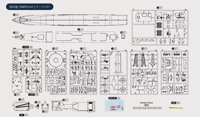 Hovedbilde Flyhawk 1:350 - USS Cowpens CG-63 1998 Deluxe ...