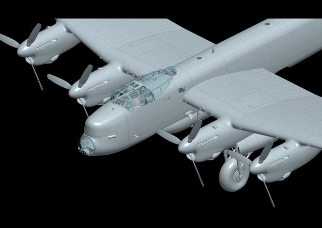 Hovedbilde HK Models 1:32 - Avro Lancaster B Mk.I Special ...