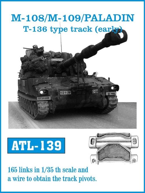 Hovedbilde FriulModel 1:35 - ATL-139 M-108/M109/PALADIN ...