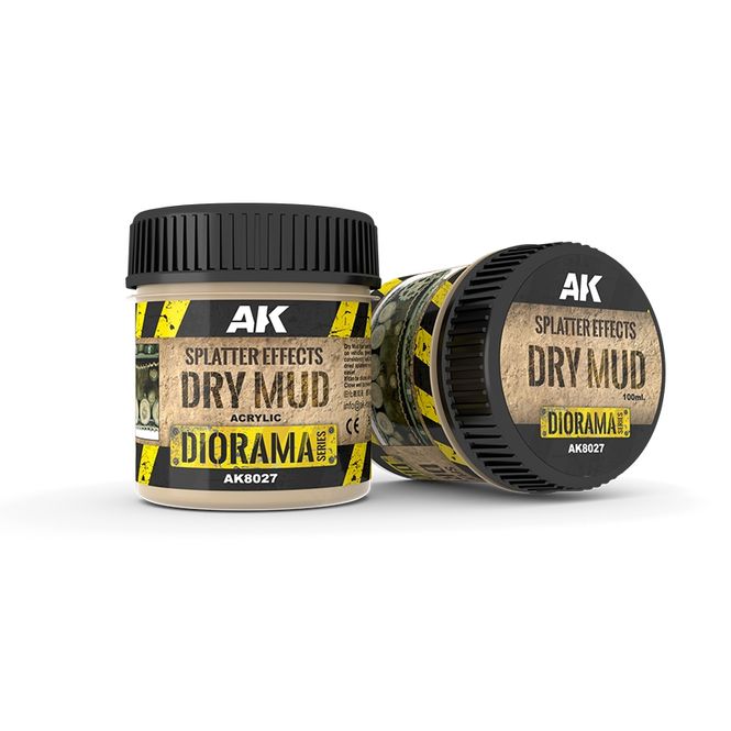 Hovedbilde AK-Interactive Splatter Effects Dry Mud 100ml ...