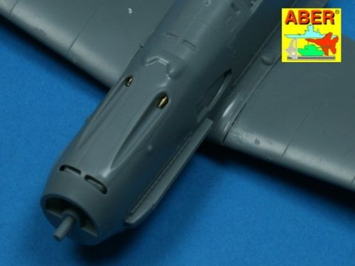 4 barrels tips for MG 17 - Aber Models