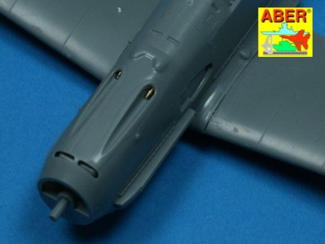 Main Image 4 barrels tips for MG 17 - Aber Models