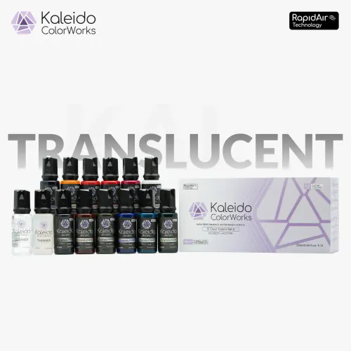Kaleido - 12 Translucent Colors Set
