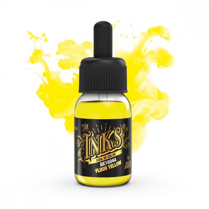 Hovedbilde AK The Inks - Fluor Yellow