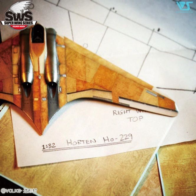Hovedbilde SWS08-D01 Ho 229 Wood Grain Decal Set