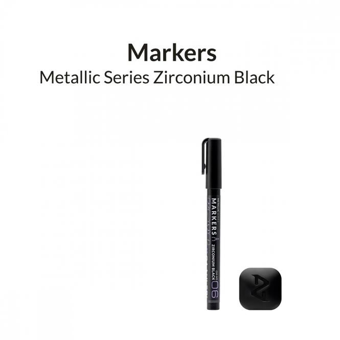 Hovedbilde Gaahleri Metallic Series Marker - Zirconium Black