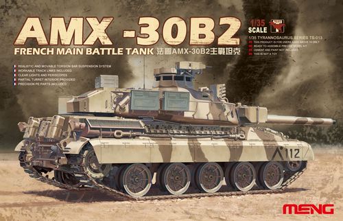 Meng Model 1:35 - AMX-30B2 French Main Battle Tank (TS-013)