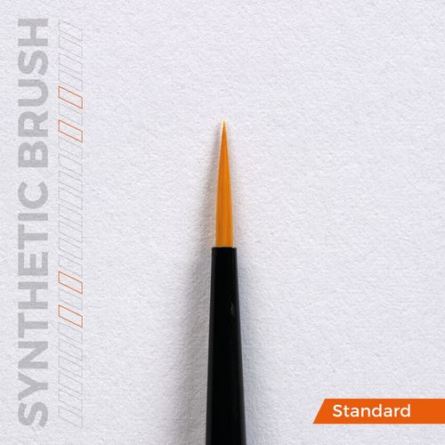 AK-Interactive B007 AK Synthetic Brush - Round 0