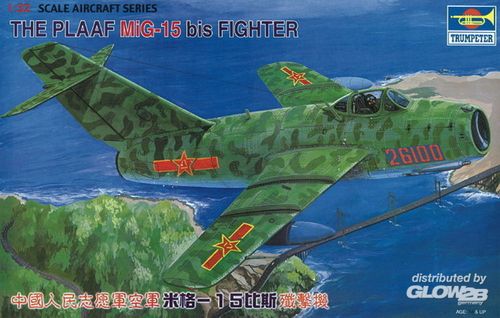 Trumpeter 1:32 - The PLAAF MiG 15 bis Fighter 02204 