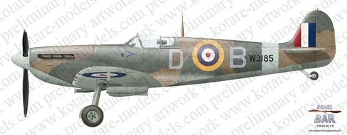 Kotare 1:32 - Spitfire Mk.Va