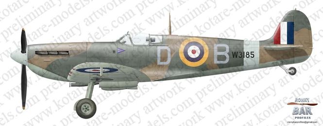Hovedbilde Kotare 1:32 - Spitfire Mk.Va