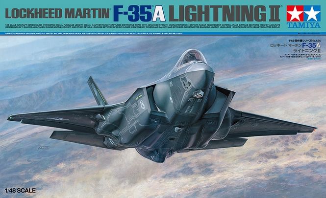 Main Image Tamiya 1:48 - F-35A Lightning II  NORSK UTGAVE