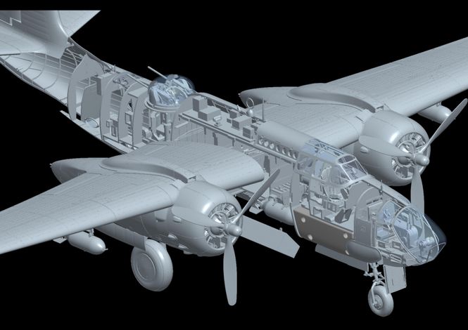 Hovedbilde HK Models 1:32 - Douglas A-20J/K Havoc / Boston ...