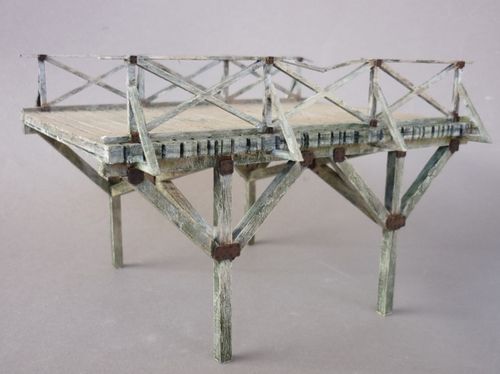 RT-Diorama 35015 Temporary Bridge (1:35)