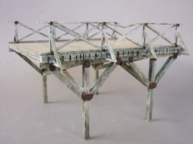 Main Image RT-Diorama 35015 Temporary Bridge (1:35)