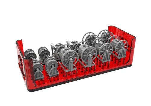 HS Models 1:200 - US Navy Fire Fighting & Fueling Hose Reel
