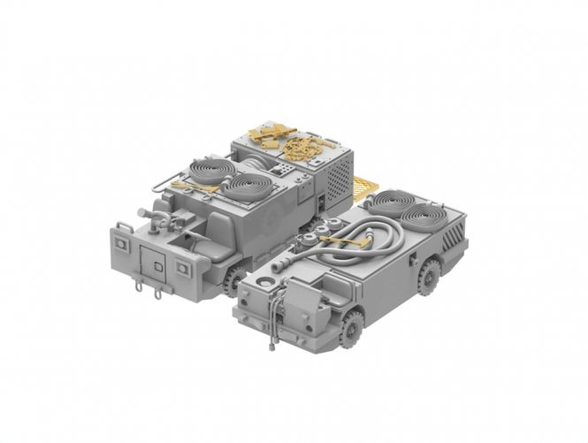 Hovedbilde HS Models 1:350 - US Navy Fire Tractor A/S32P16, ...