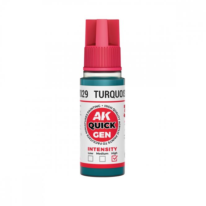 Main Image Turquoise Blue  Quick Gen Color