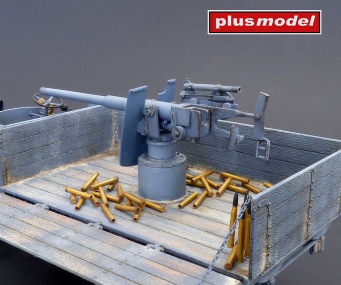Hovedbilde Plus Model 1:35 - Vickers Gun QF-3 - Conversion ...