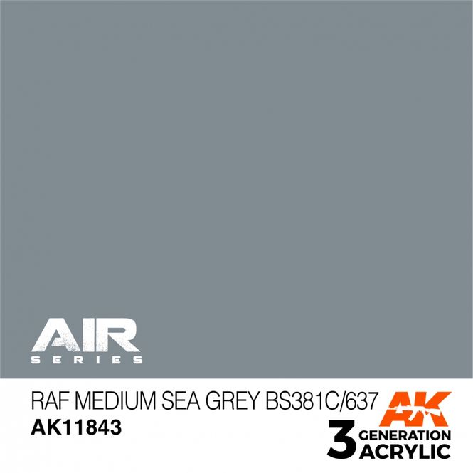 Hovedbilde RAF Medium Sea Grey BS381C/637