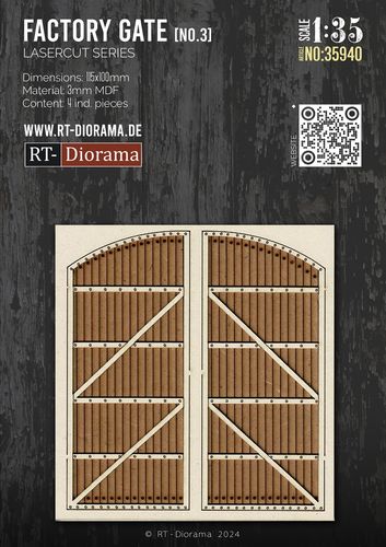 RT-Diorama 1:35 - 35940 Factory Gate Small