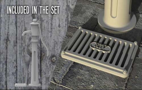 RT-Diorama 1:35 - 35660 Hand Pump