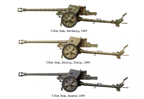 Das Werk 1:16 - German 7,5cm PaK40 (mid/late)