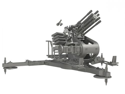 Das Werk 1:35 - 2cm Salvenmaschinenkanone