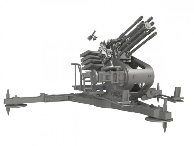 Main Image Das Werk 1:35 - 2cm Salvenmaschinenkanone