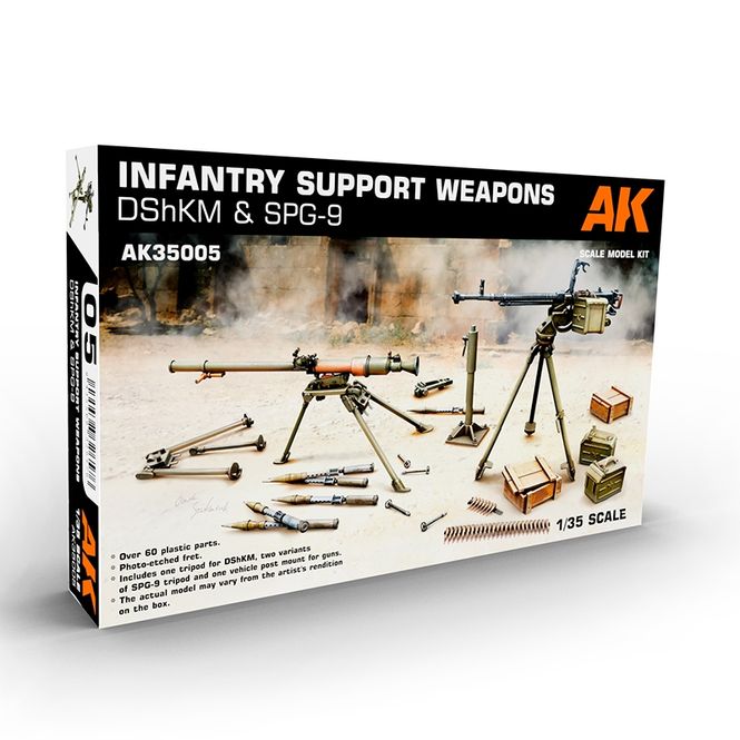 Hovedbilde AK-Interactive 1:35 - Infantry Support Weapon ...