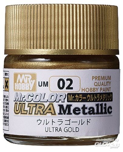 Ultra Metallic - Ultra Gold - UM02 - Mr. Color 10ml