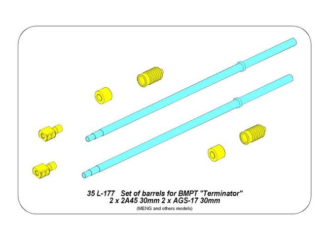 Hovedbilde Set of barrels for BMPT 