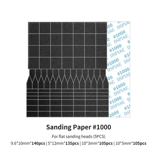 Hovedbilde DSPIAE Sanding Paper for Flat Reciprocating ...