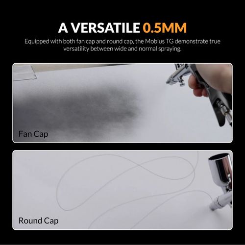 Gaahleri Premium Series GHPM-Mobius TG 0.5mm airbrush
