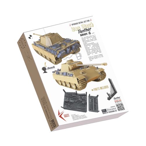 Faustus Models 1:35 - FM35009 Panther Ausf.G [MNH-Late] Detail Set for Das Werk