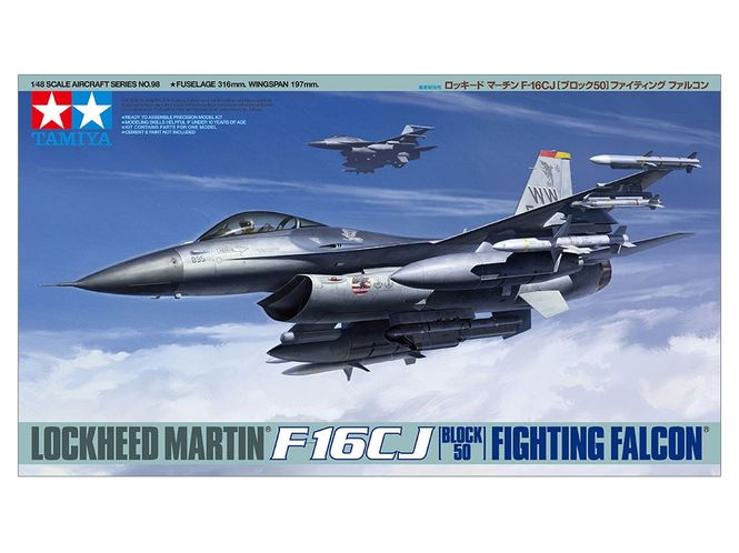 Main Image Tamiya 1:48 - Lockheed Martin F-16CJ Block 50 ...