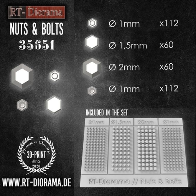 Hovedbilde RT-Diorama 1:35 - 35651 Nuts and Bolts