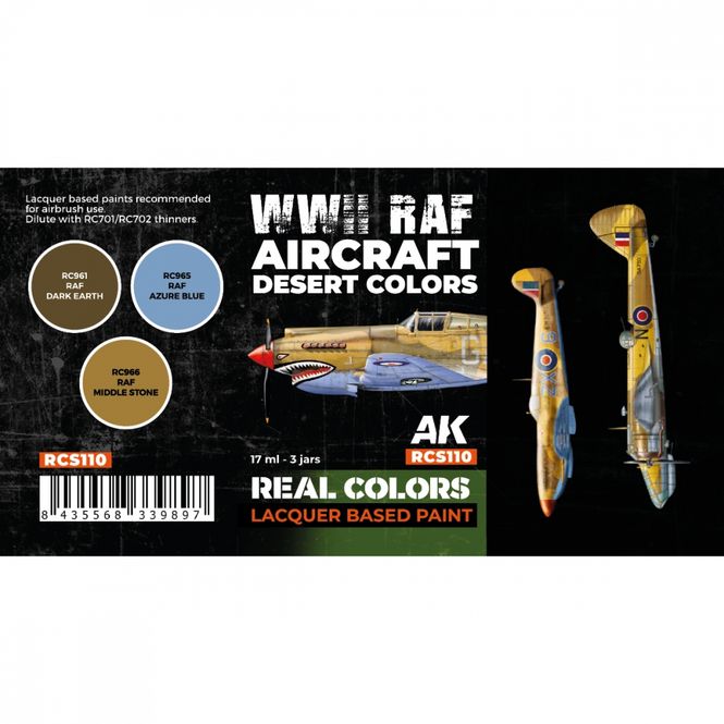 Hovedbilde AK-Interactive RCS110 RAF WWII Aircraft Desert ...