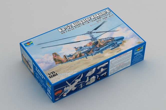 Hovedbilde Trumpeter 1:35 - Kamov Ka-52 Alligator Hokum-B  ...