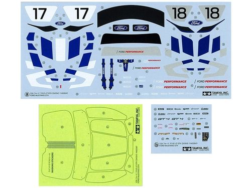 Tamiya 1:24 - Ford Mustang GT4 (24354)