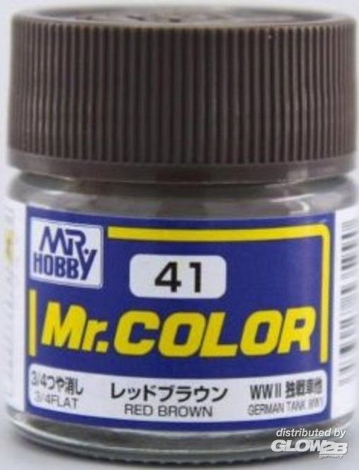 Hovedbilde Red Brown C041 - Mr. Color 10ml