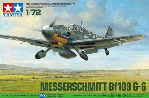 Tamiya 1:72 - Messerschmitt Bf 109 G-6 (60790)