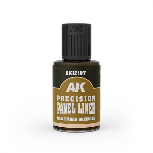 AK Interactive - Raw Umber Greenish Panel Liner