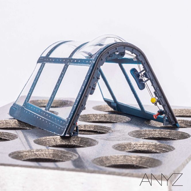 Hovedbilde ANYZ Canopy frame for TAMIYA 1:32 F4U-1 Corsair ...