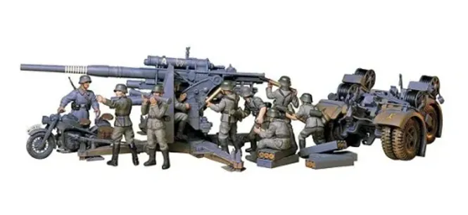 Hovedbilde Tamiya 1:35 - German 88mm Gun Flak36/37 35017 