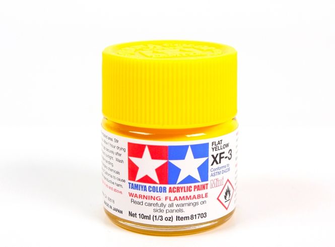 Hovedbilde XF-3 Flat Yellow Matt