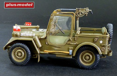 Plus Model 1:35 - Patton's Jeep Conversion 243 