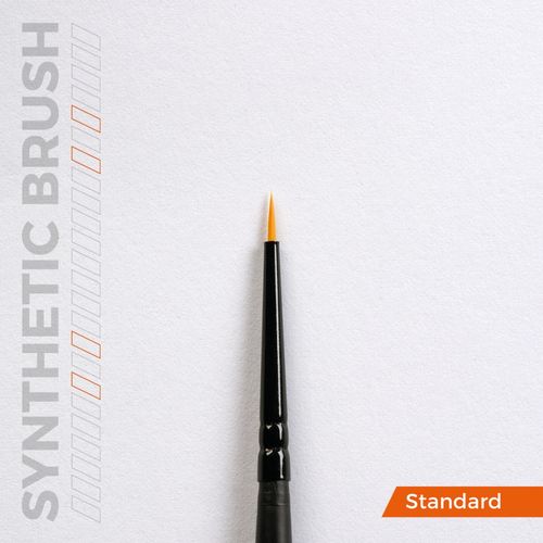 AK-Interactive B004 AK Synthetic Brush - Round 4/0